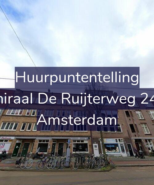 Foto gevel Huurpuntentelling voor Admiraal De Ruijterweg 248-1, Amsterdam