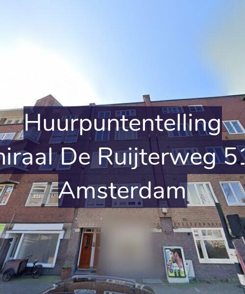 Foto gevel Huurpuntentelling voor Admiraal De Ruijterweg 519-F, Amsterdam