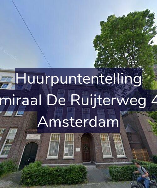 Foto gevel Huurpuntentelling voor Admiraal De Ruijterweg 408, Amsterdam