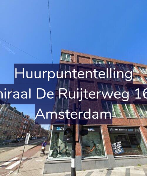 Foto gevel Huurpuntentelling voor Admiraal De Ruijterweg 164-S, Amsterdam