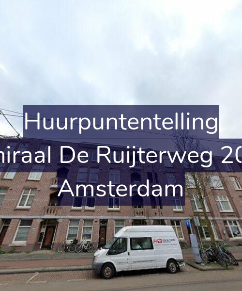 Foto gevel Huurpuntentelling voor Admiraal De Ruijterweg 202-2, Amsterdam