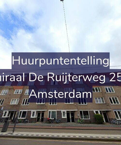 Foto gevel Huurpuntentelling voor Admiraal De Ruijterweg 256-H, Amsterdam