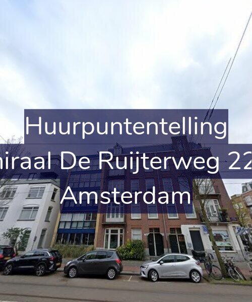 Foto gevel Huurpuntentelling voor Admiraal De Ruijterweg 222-H, Amsterdam