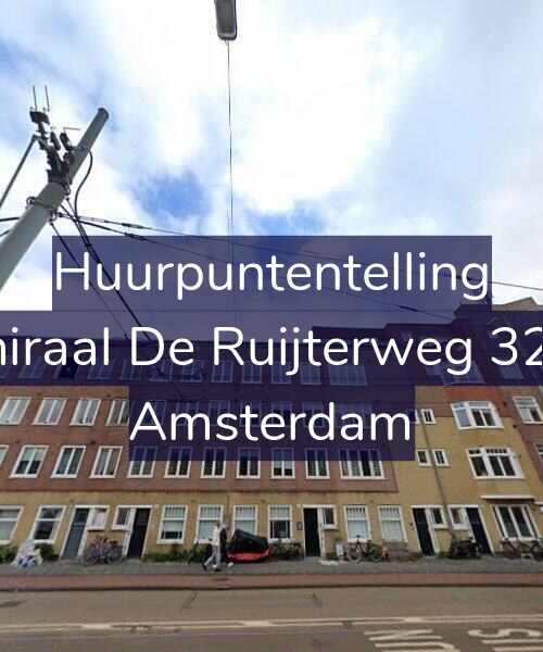 Foto gevel Huurpuntentelling voor Admiraal De Ruijterweg 320-H, Amsterdam