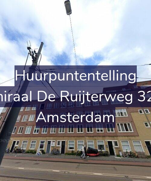 Foto gevel Huurpuntentelling voor Admiraal De Ruijterweg 322-2, Amsterdam