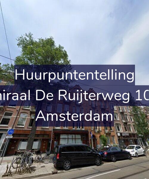 Foto gevel Huurpuntentelling voor Admiraal De Ruijterweg 103-H, Amsterdam