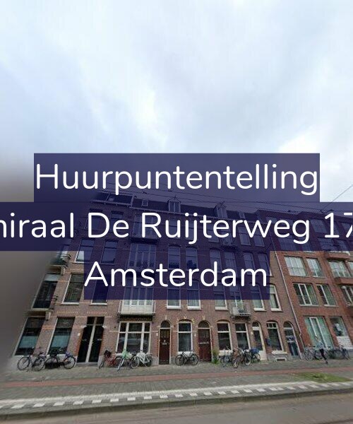 Foto gevel Huurpuntentelling voor Admiraal De Ruijterweg 170-1, Amsterdam