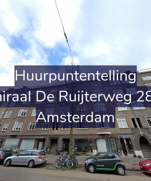 Foto gevel Huurpuntentelling voor Admiraal De Ruijterweg 282-H, Amsterdam