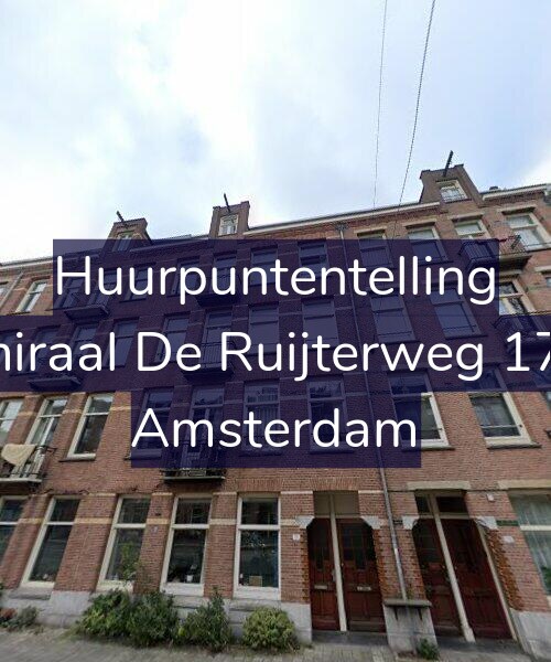 Foto gevel Huurpuntentelling voor Admiraal De Ruijterweg 171-3, Amsterdam