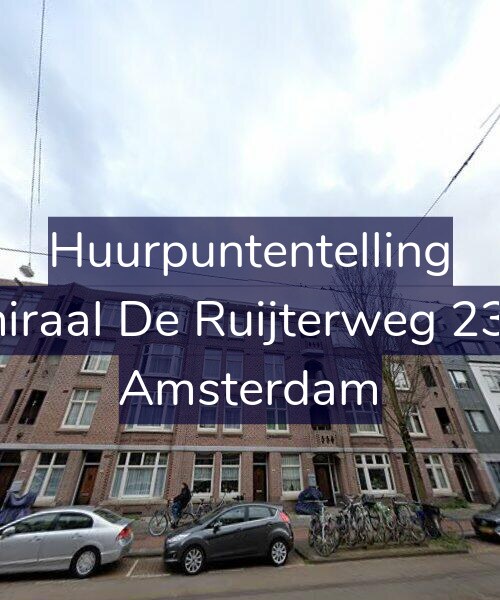 Foto gevel Huurpuntentelling voor Admiraal De Ruijterweg 232-H, Amsterdam