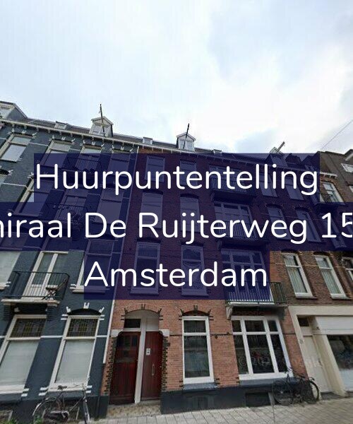 Foto gevel Huurpuntentelling voor Admiraal De Ruijterweg 156-H, Amsterdam