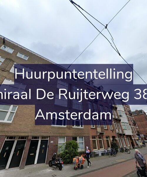 Foto gevel Huurpuntentelling voor Admiraal De Ruijterweg 383-4, Amsterdam