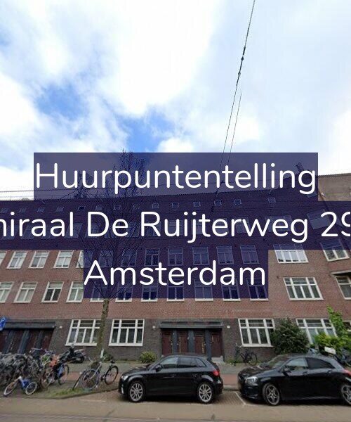 Foto gevel Huurpuntentelling voor Admiraal De Ruijterweg 296-1, Amsterdam