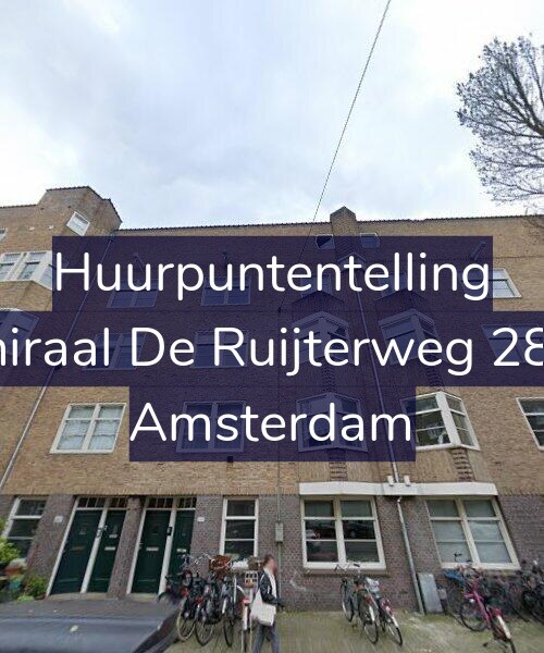 Foto gevel Huurpuntentelling voor Admiraal De Ruijterweg 289-H, Amsterdam