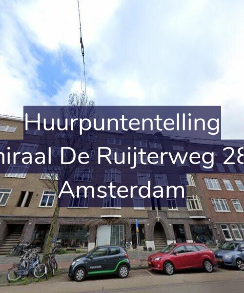 Foto gevel Huurpuntentelling voor Admiraal De Ruijterweg 280-3, Amsterdam