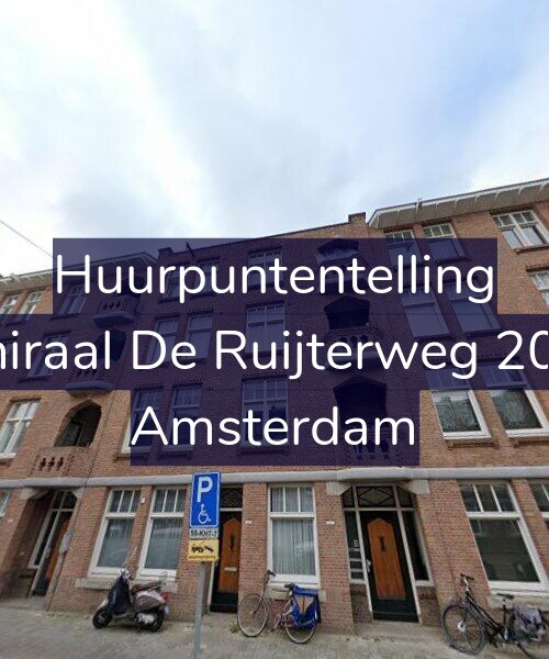 Foto gevel Huurpuntentelling voor Admiraal De Ruijterweg 207-H, Amsterdam