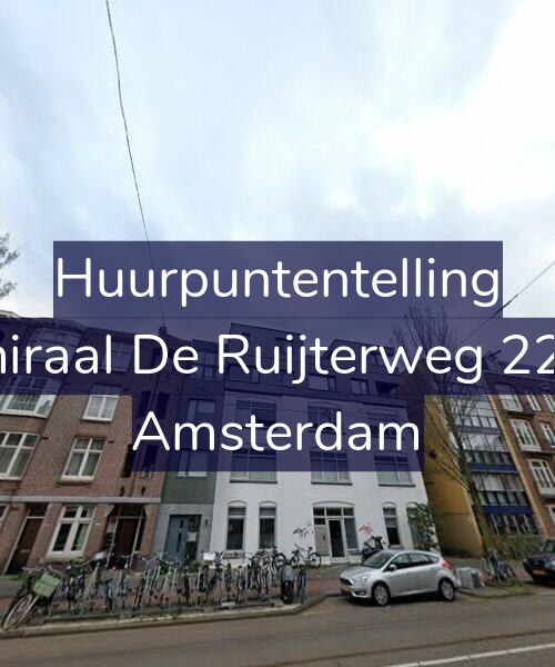 Foto gevel Huurpuntentelling voor Admiraal De Ruijterweg 226-H, Amsterdam