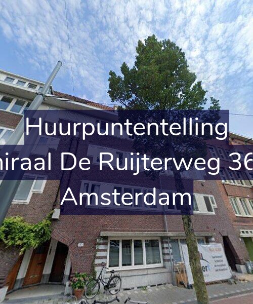 Foto gevel Huurpuntentelling voor Admiraal De Ruijterweg 364-H, Amsterdam