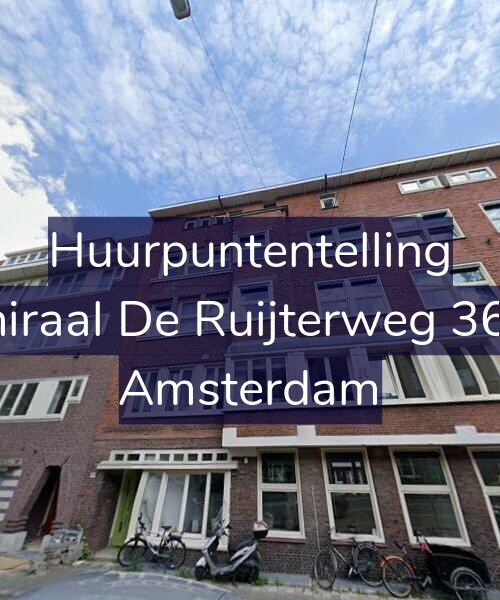Foto gevel Huurpuntentelling voor Admiraal De Ruijterweg 360-H, Amsterdam