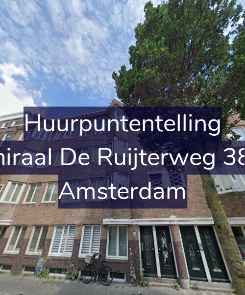 Foto gevel Huurpuntentelling voor Admiraal De Ruijterweg 386-3, Amsterdam