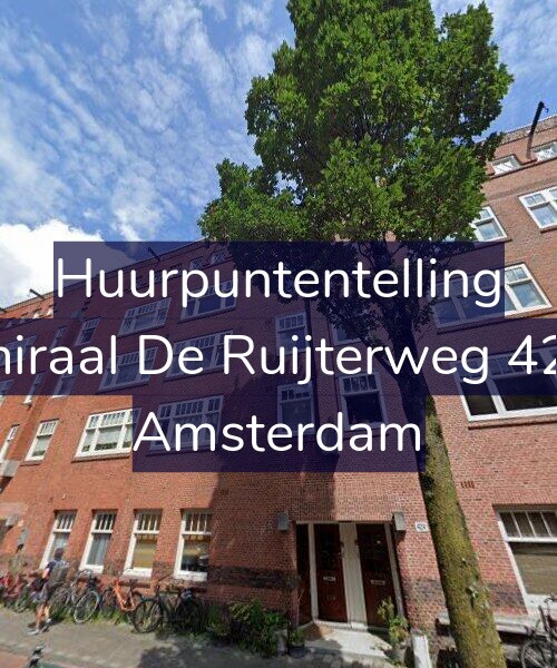 Foto gevel Huurpuntentelling voor Admiraal De Ruijterweg 426-2, Amsterdam