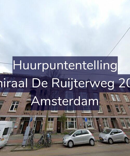 Foto gevel Huurpuntentelling voor Admiraal De Ruijterweg 200-1, Amsterdam