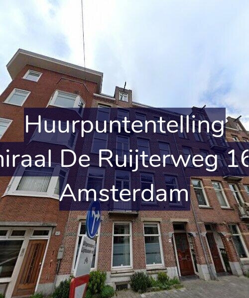 Foto gevel Huurpuntentelling voor Admiraal De Ruijterweg 167-C, Amsterdam
