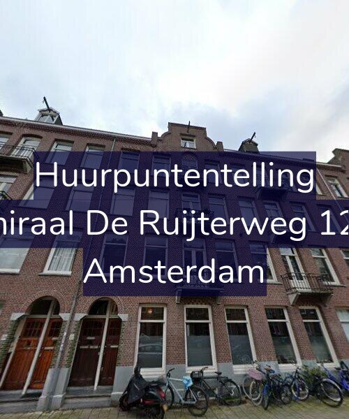 Foto gevel Huurpuntentelling voor Admiraal De Ruijterweg 122-3, Amsterdam
