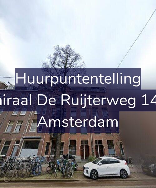 Foto gevel Huurpuntentelling voor Admiraal De Ruijterweg 143-H, Amsterdam