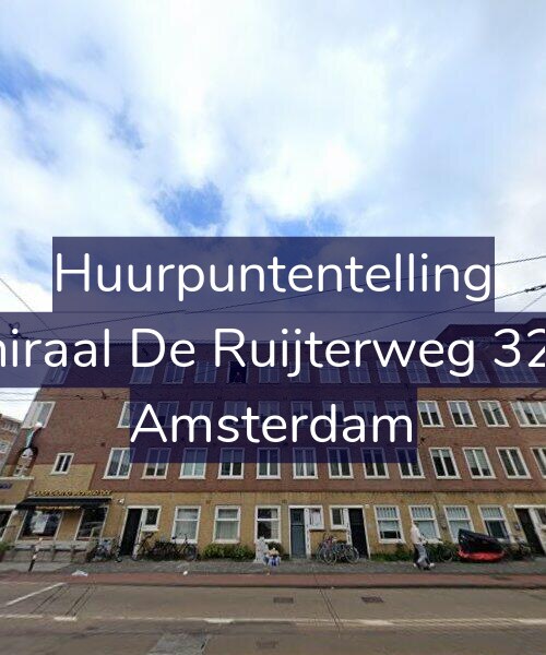 Foto gevel Huurpuntentelling voor Admiraal De Ruijterweg 324-H, Amsterdam