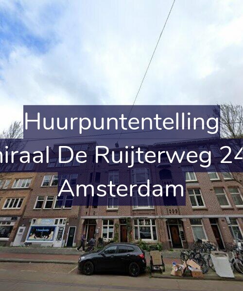 Foto gevel Huurpuntentelling voor Admiraal De Ruijterweg 244-H, Amsterdam