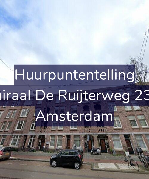 Foto gevel Huurpuntentelling voor Admiraal De Ruijterweg 238-H, Amsterdam