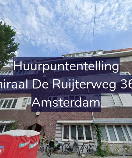 Foto gevel Huurpuntentelling voor Admiraal De Ruijterweg 368-3, Amsterdam