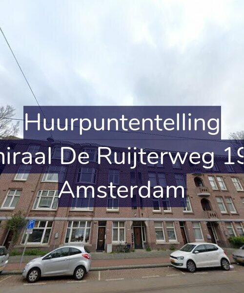 Foto gevel Huurpuntentelling voor Admiraal De Ruijterweg 198-3, Amsterdam