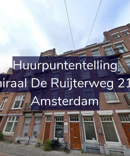 Foto gevel Huurpuntentelling voor Admiraal De Ruijterweg 213-D, Amsterdam