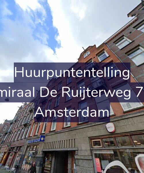 Foto gevel Huurpuntentelling voor Admiraal De Ruijterweg 71-2, Amsterdam
