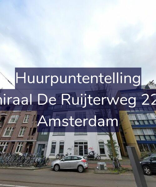 Foto gevel Huurpuntentelling voor Admiraal De Ruijterweg 226-D, Amsterdam