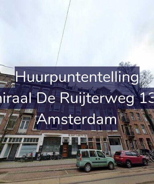 Foto gevel Huurpuntentelling voor Admiraal De Ruijterweg 139-H, Amsterdam
