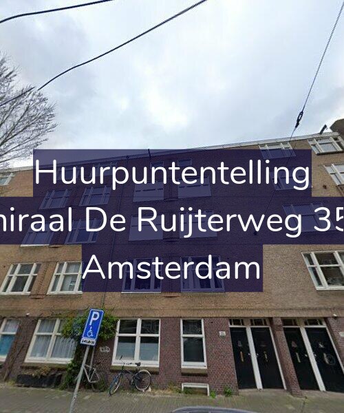Foto gevel Huurpuntentelling voor Admiraal De Ruijterweg 353-1, Amsterdam