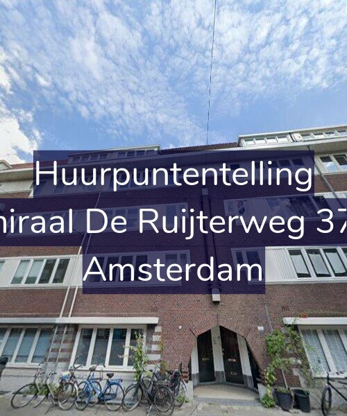 Foto gevel Huurpuntentelling voor Admiraal De Ruijterweg 374-2, Amsterdam