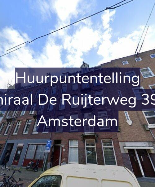 Foto gevel Huurpuntentelling voor Admiraal De Ruijterweg 397-2, Amsterdam