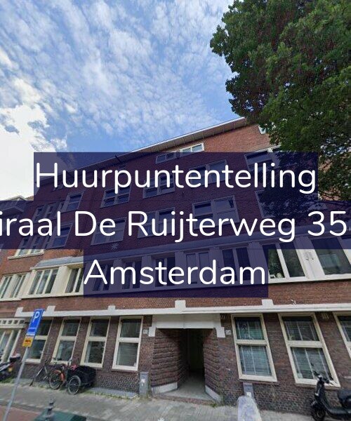 Foto gevel Huurpuntentelling voor Admiraal De Ruijterweg 358-A4, Amsterdam