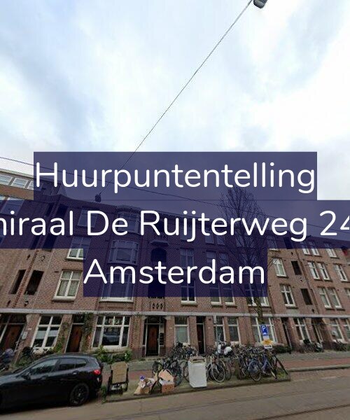 Foto gevel Huurpuntentelling voor Admiraal De Ruijterweg 242-1, Amsterdam