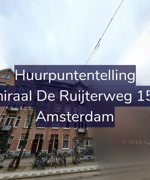Foto gevel Huurpuntentelling voor Admiraal De Ruijterweg 153-1, Amsterdam