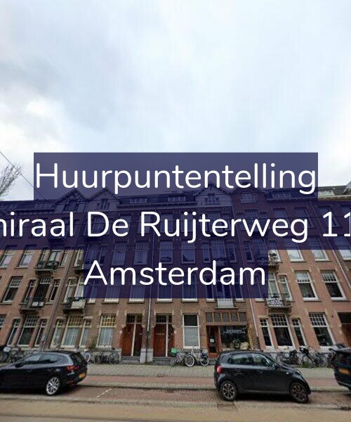 Foto gevel Huurpuntentelling voor Admiraal De Ruijterweg 117-1, Amsterdam