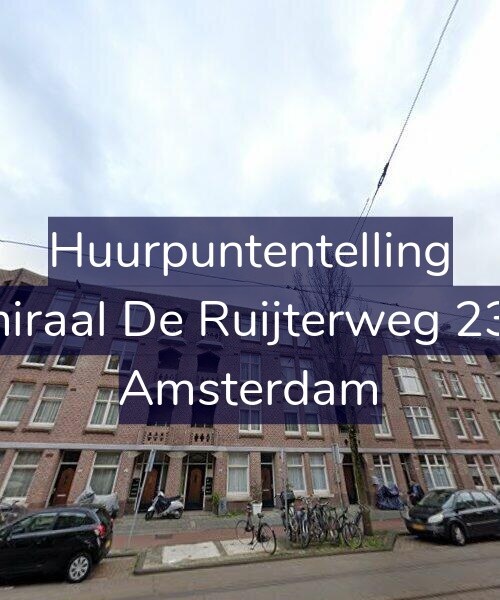 Foto gevel Huurpuntentelling voor Admiraal De Ruijterweg 236-2, Amsterdam