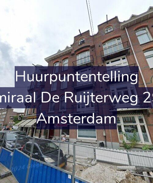 Foto gevel Huurpuntentelling voor Admiraal De Ruijterweg 29-H, Amsterdam
