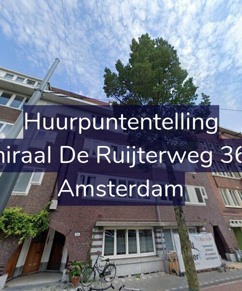 Foto gevel Huurpuntentelling voor Admiraal De Ruijterweg 364-2, Amsterdam
