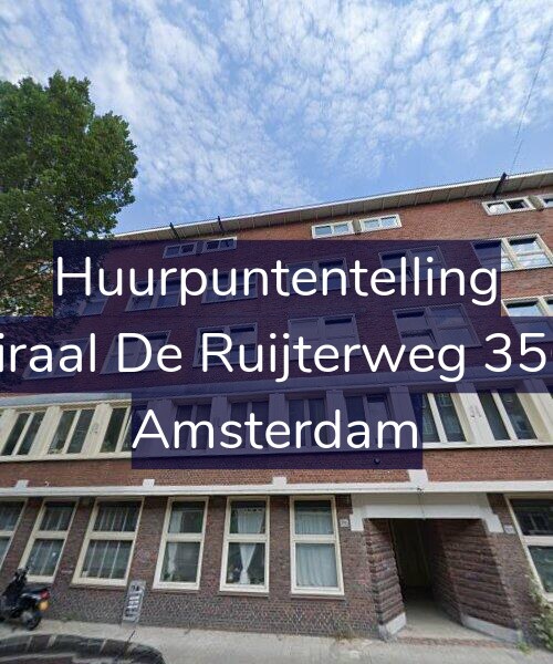 Foto gevel Huurpuntentelling voor Admiraal De Ruijterweg 356-A1, Amsterdam
