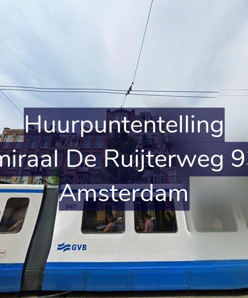 Foto gevel Huurpuntentelling voor Admiraal De Ruijterweg 93-H, Amsterdam